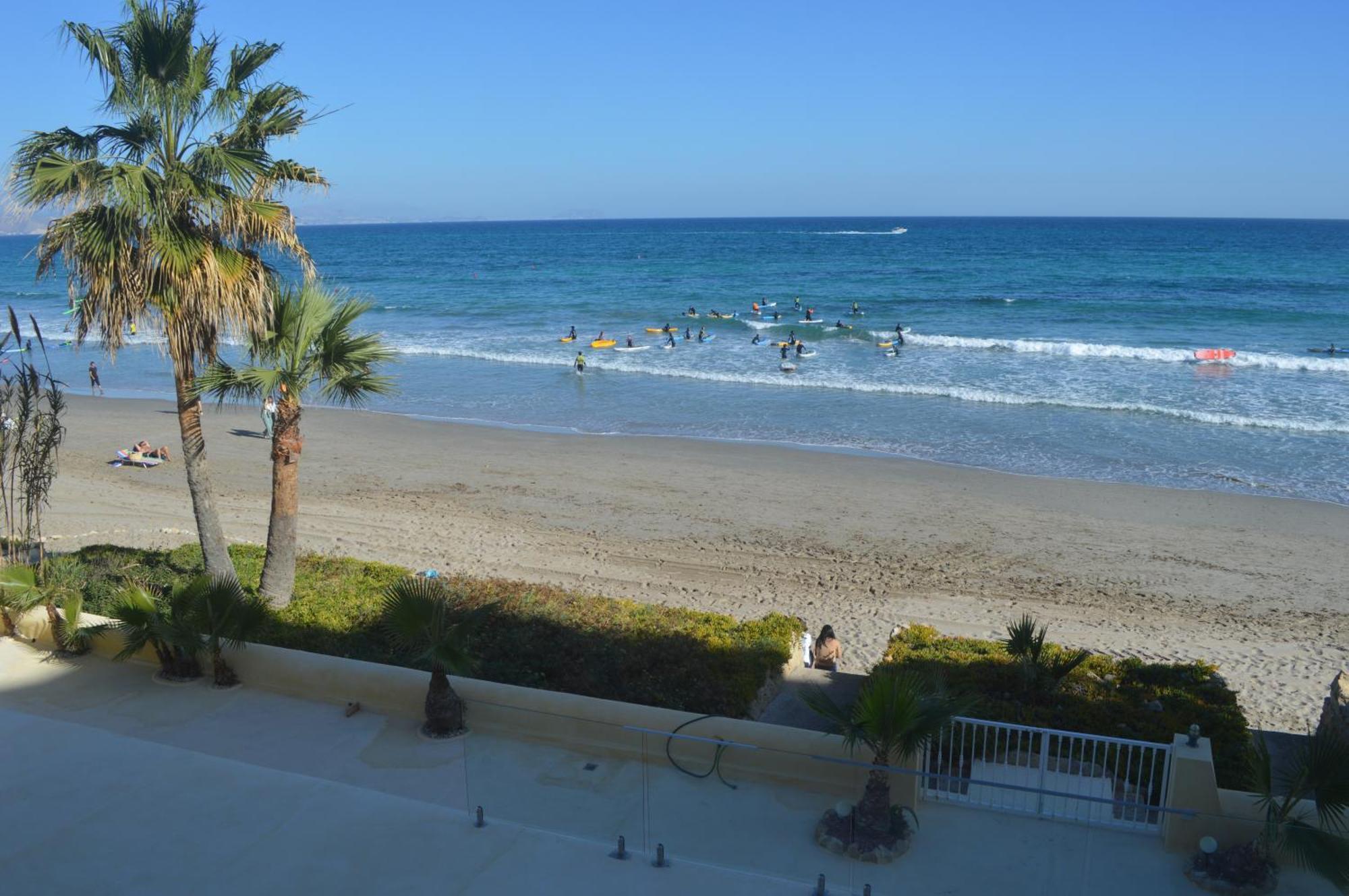 Excepcional Apartamento Amanecer Al Borde De Playa Y Mar, En Chalet Roquetes Alicante Exterior foto